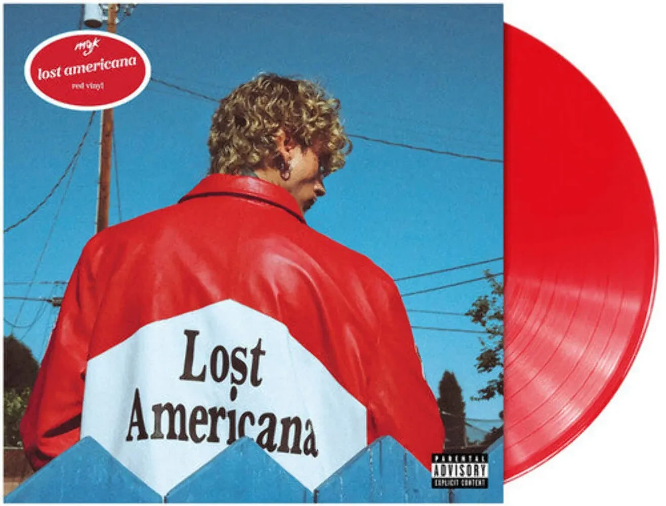 Machine Gun Kelly - Lost Americana [Red Vinyl] NEW Vinyl