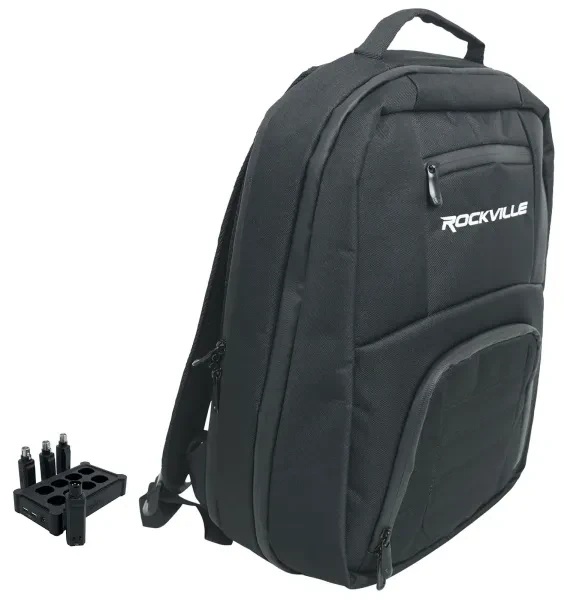 Chauvet D-Fi XLR Pack w/(3) Receivers+Charger+DJ Gear Backpack