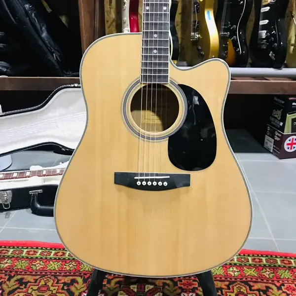 Электроакустическая гитара Homage LF-4121CEQ w\gigbag Natural China 2021