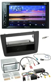 Pioneer Bluetooth 2DIN USB DVD DAB Lenkrad Autoradio für Alfa Romeo Mito 14-18 I