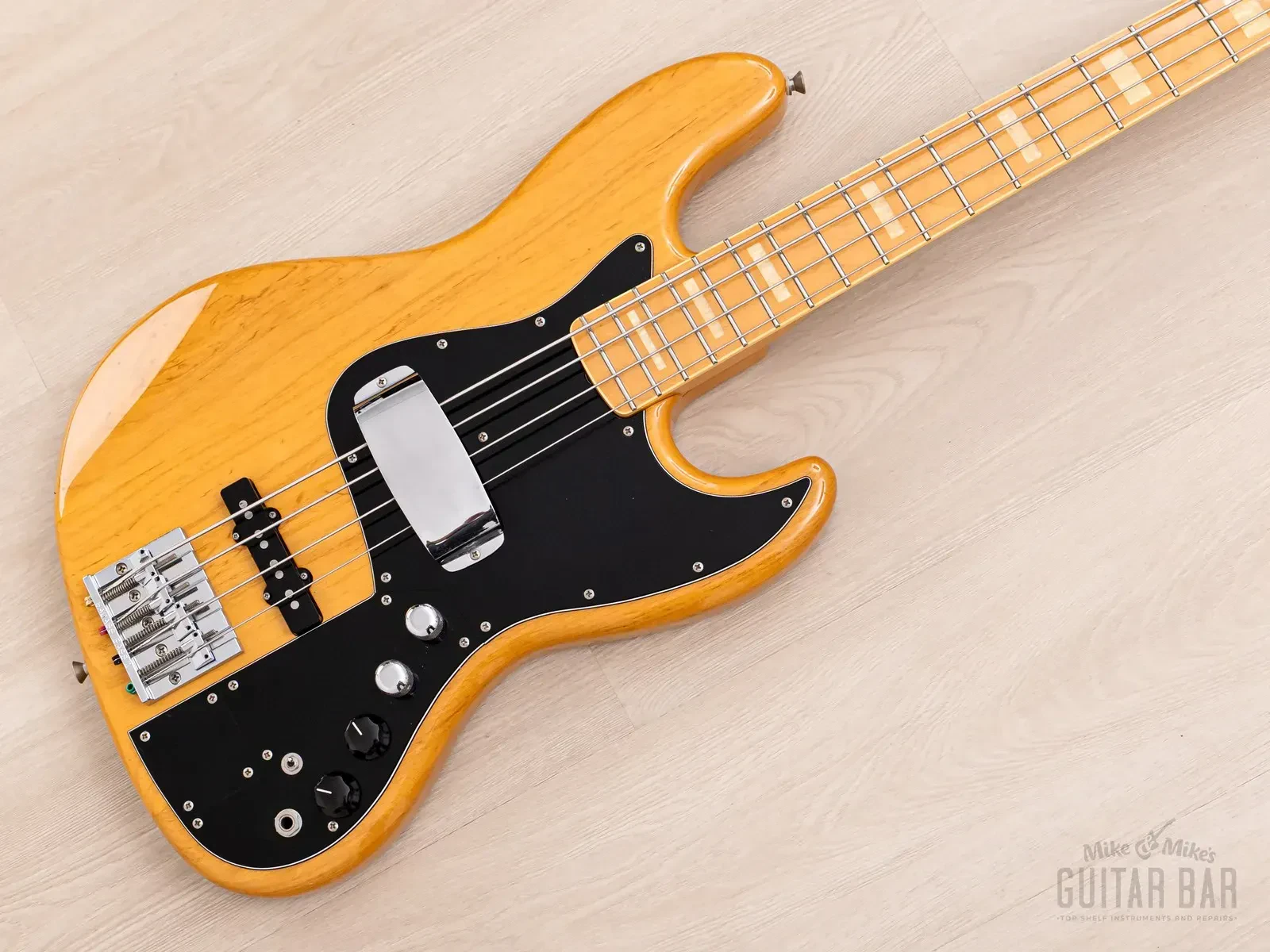 2006 Fender Marcus Miller Signature Jazz Bass Natural w/ Active EQ, Japan CIJ