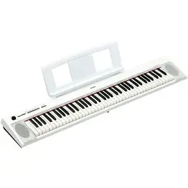 Yamaha Piaggero NP-32 76-Key Portable Keyboard With Power Adapter White