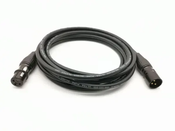 Микрофонный кабель ZZcable G1-XLR-M-F-0500-0 Black 5 м