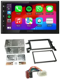 Kenwood MP3 USB DAB 2DIN Bluetooth Autoradio für Suzuki Grand Vitara ab 2005