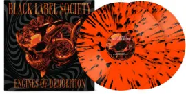 Виниловая пластинка Black Label Society – Engines of Demolition (Релиз 2026) оранжевый/чёрный splatter