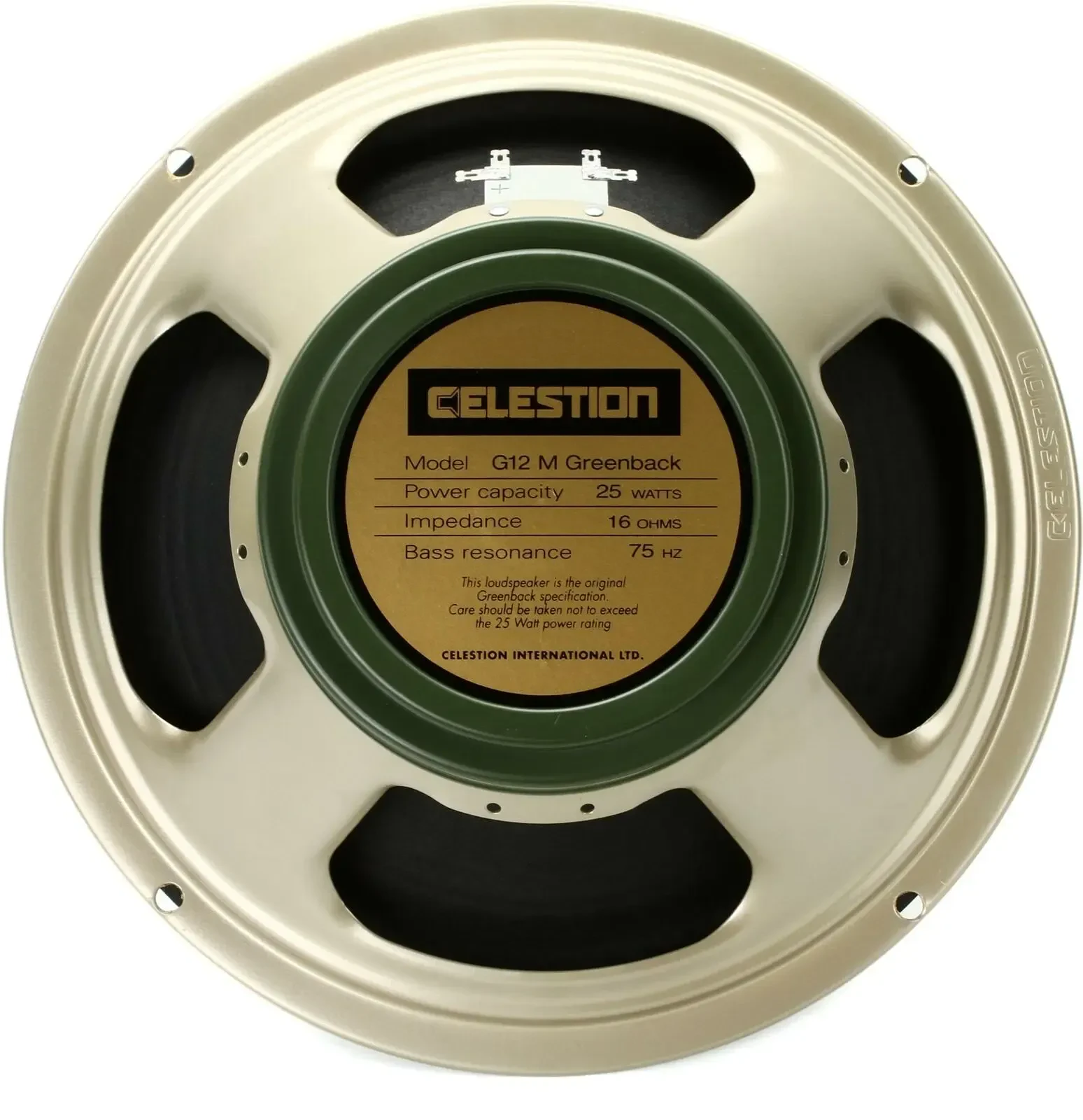 Динамик Celestion G12M Greenback 12" 25W 16 Ohm