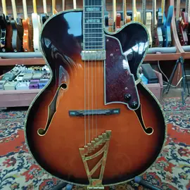 Полуакустическая гитара D'Angelico EXL-DP1 Deluxe Production 17" Archtop H Sunburst USA 2010's W/Case