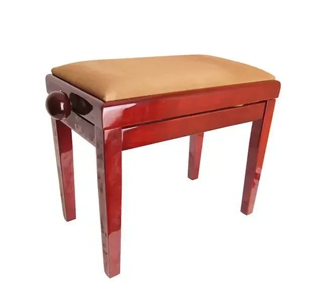 Банкетка для клавишных Rin HY-PJ018B-GLOSS-DARK-MAHO