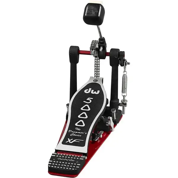 Педаль для барабана DW 5000 Series Accelerator Single Bass Drum Pedal Extended XF Footboard