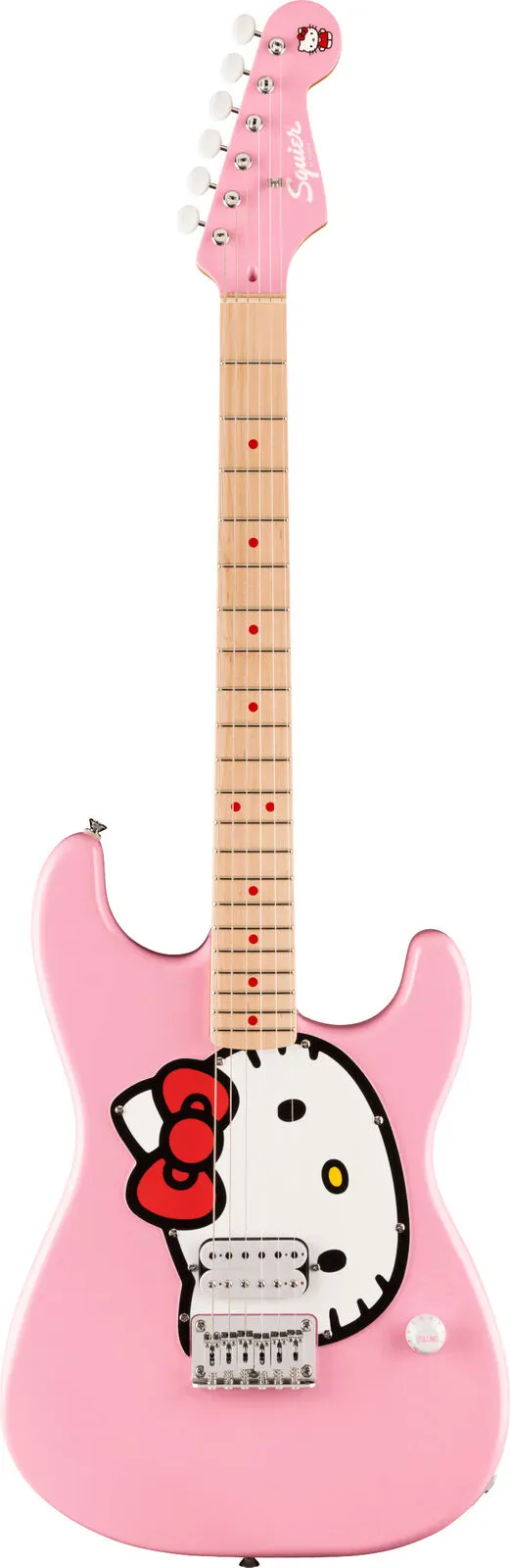 Электрогитара Squier by Fender x Hello Kitty Stratocaster Limited Edition Pink