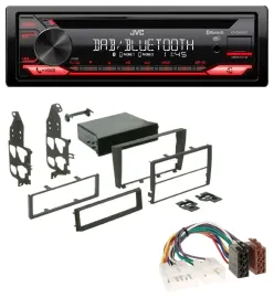 JVC CD DAB USB Bluetooth MP3 Autoradio für Lexus IS 300 (XE1, 2001-2005)