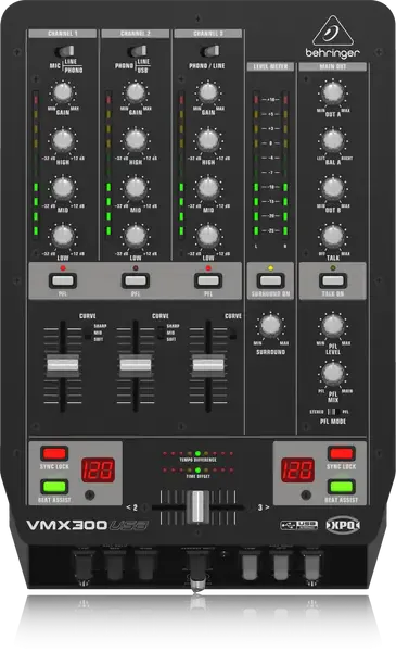 DJ-микшер Behringer VMX300USB