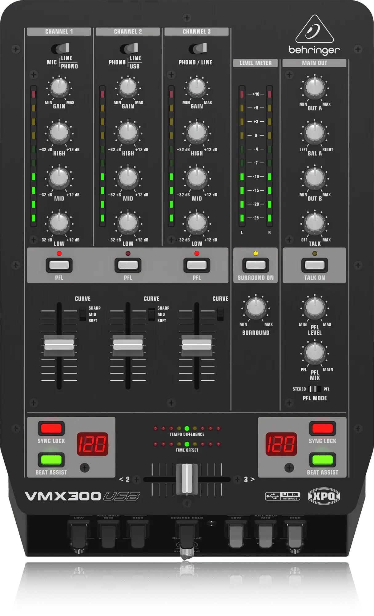 DJ-микшер Behringer VMX300USB