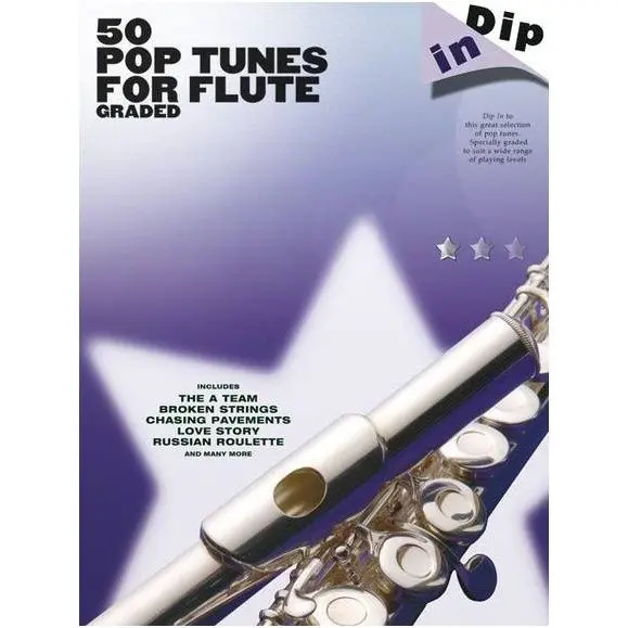 Ноты MusicSales 50 Pop Tunes For Flute. Graded