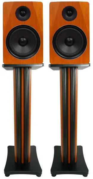 2) Rockville APM8C 8" Powered USB Studio Monitor Speakers+28" Premium Stands