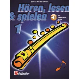 Учебное пособие De Haske Hören, Lesen, Spielen, Band 1 Querflöte