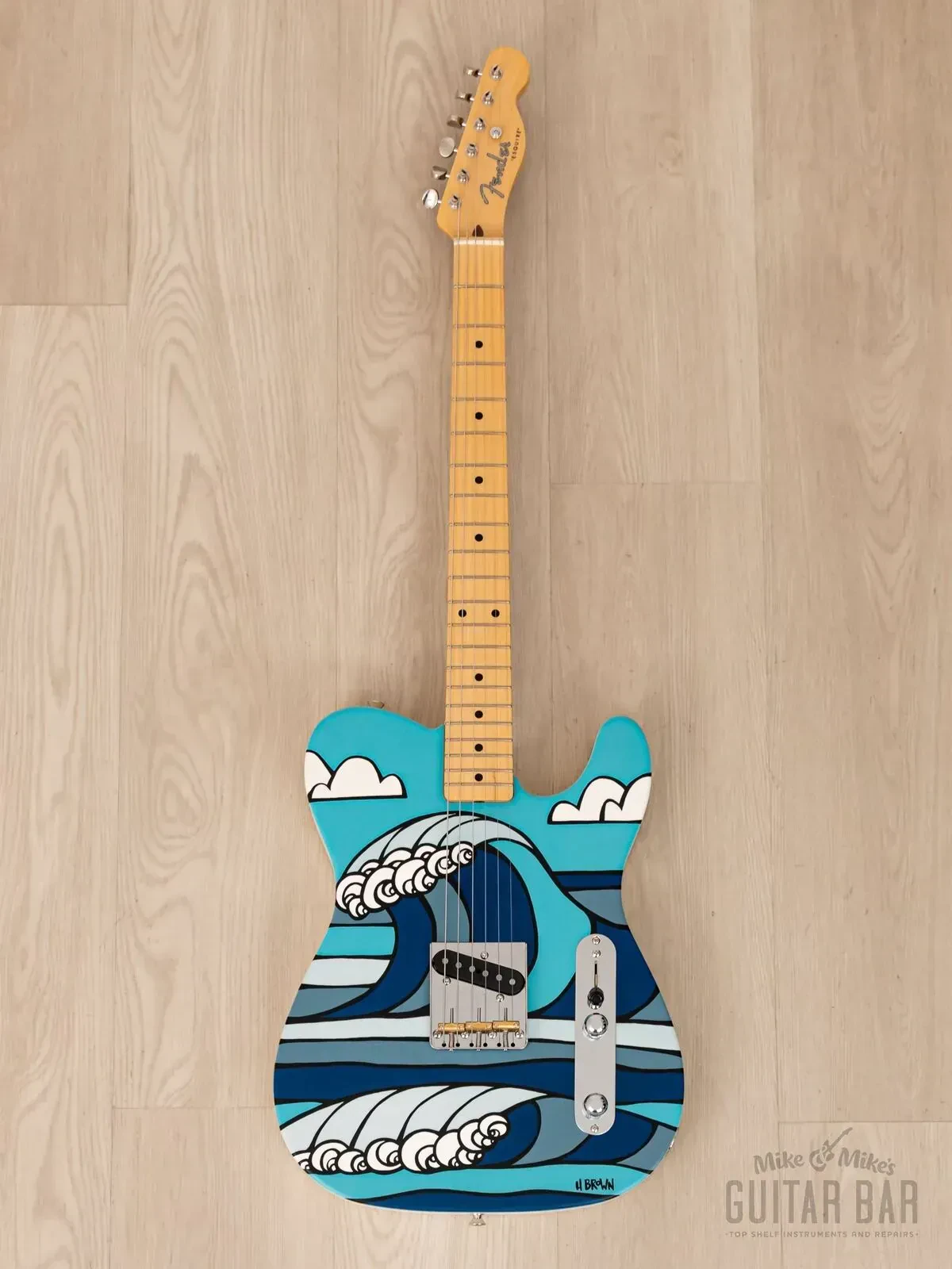 Электрогитара Fender Art Canvas Esquire Heather Brown #2 Limited Edition S Heather Brown w/case Japan 2022