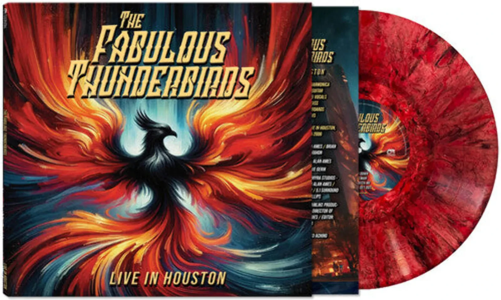 The Fabulous Thunderbirds - Live In Houston [Red Colored Vinyl] NEW Vinyl