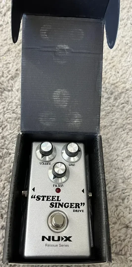 NUX Effects Reissue Series Steel Singer Drive Overdrive Guitar Effect Pedal