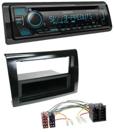 Kenwood Bluetooth USB CD MP3 DAB Autoradio für Fiat Bravo (ab 2007)