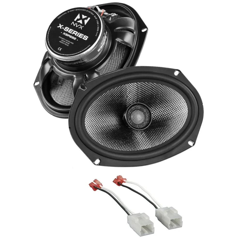 Пассивная акустическая система для Ram 1500 (2019–2025) NVX X-Series Front Speaker Upgrade Kit