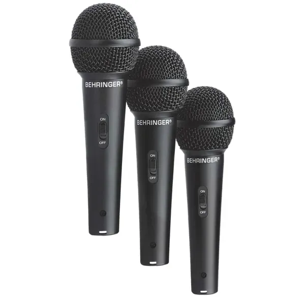 Вокальный микрофон Behringer Ultravoice XM1800S (3 штуки)