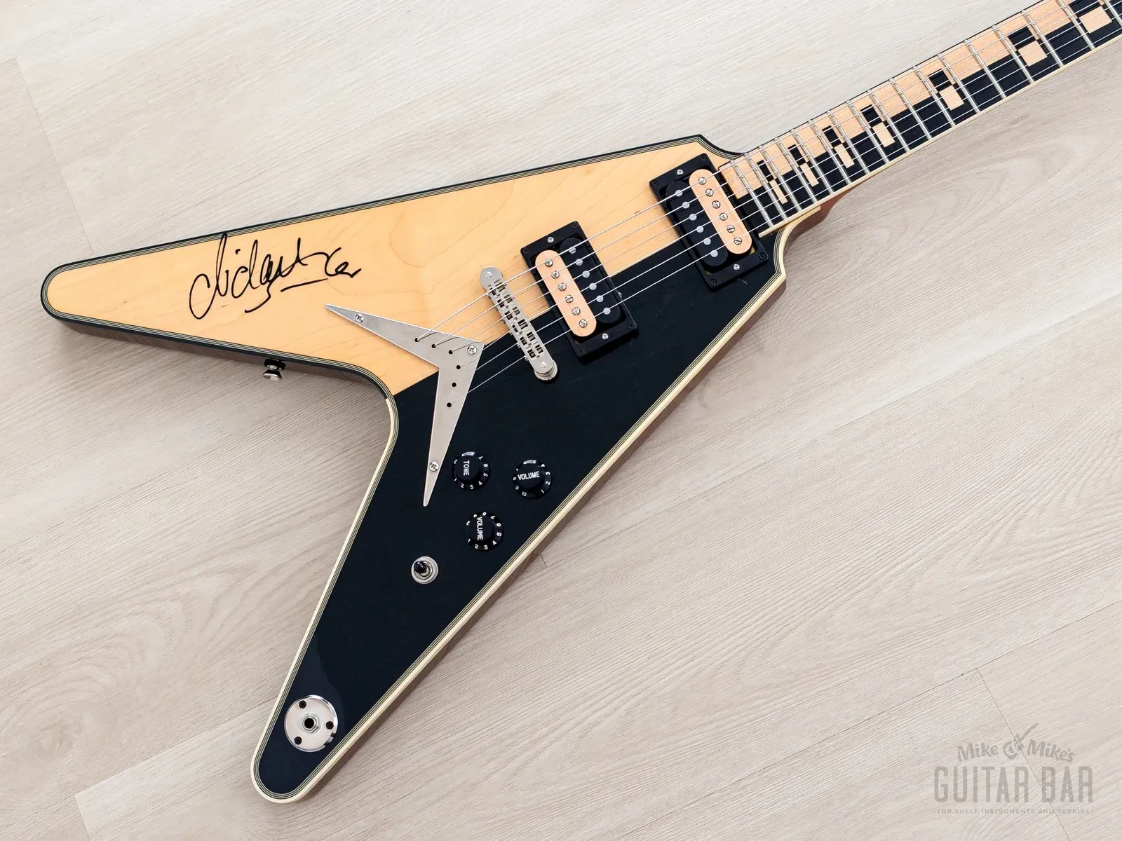 2014 Dean Custom Shop USA Michael Schenker Checkmate Prototype Signed w/ Case