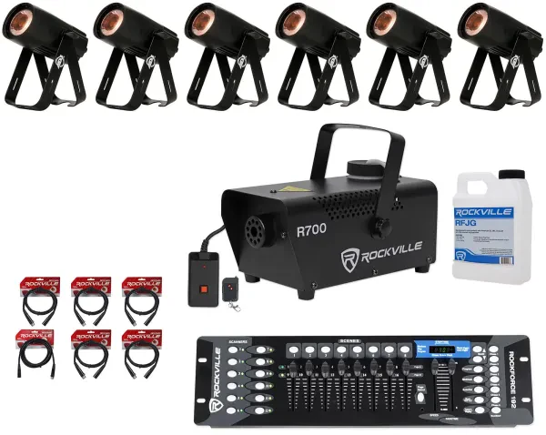 Комплект светового оборудования American DJ SABER SPOT DTW+ROCKFORCE 192+R700-2