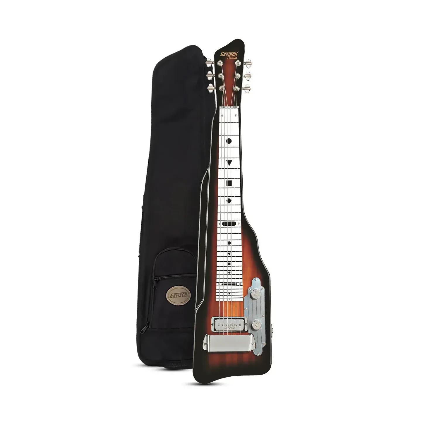Gretsch G5700 Electromatic Lap Steel 6-String Electric Guitar (Tobacco) with Bag