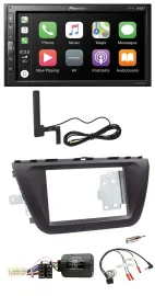 Pioneer USB 2DIN Bluetooth DAB Lenkrad Autoradio für Suzuki SX4 ab 2013
