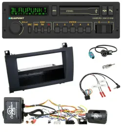 Blaupunkt USB DAB Bluetooth Lenkrad Autoradio für Mercedes SLK R171 04-11 aktiv