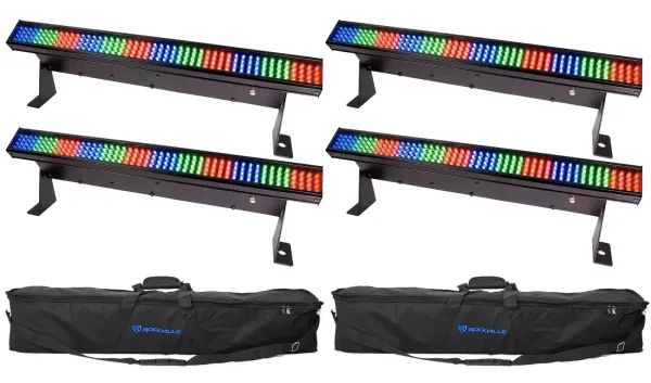 Светодиодный прибор Chauvet COLORSTRIP MINI LED с чехлом (4 штуки)