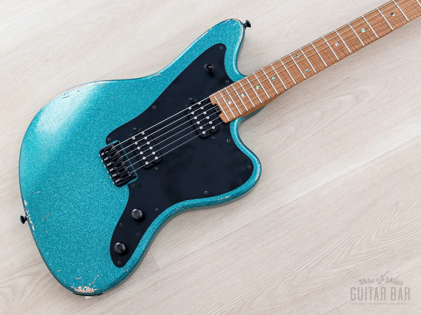 2024 Iconic Cardiff VM Boutique Offset HH Teal Sparkle Medium Relic