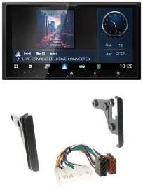 Kenwood Bluetooth 2DIN USB DAB MP3 Autoradio für Toyota Tundra Celica FJ