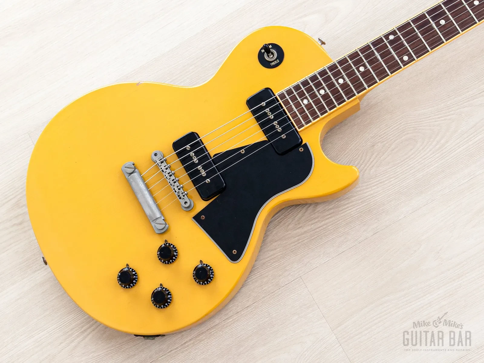 Б/У Электрогитара Gibson Les Paul Special Single Cut TV Yellow с кейсом, 1996