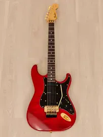 Электрогитара Fender Stratocaster STR-1300 LSR SSS Trans Red w/gigbag Japan 1991