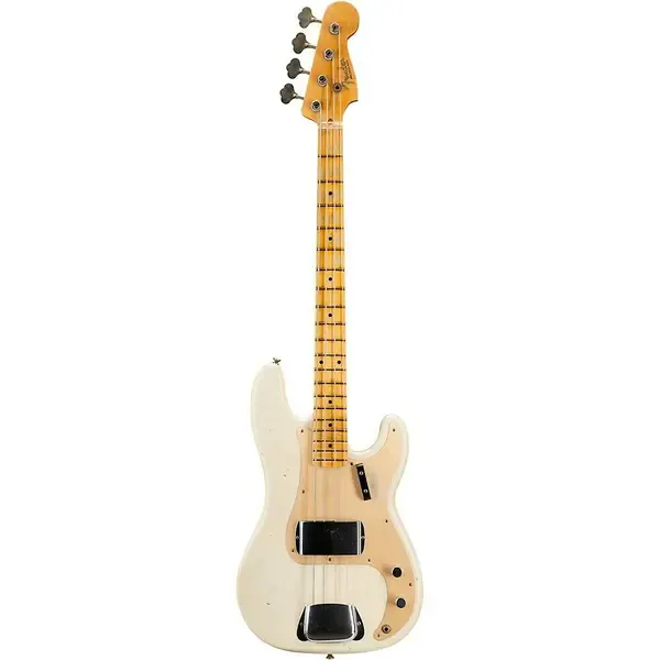 Бас-гитара Fender Custom Shop 57 Precision Bass Journeyman Relic Aged White Blonde