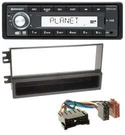 Автомагнитола для Kia Sorento Continental 1 DIN MP3 USB AUX DAB (2002–2006)