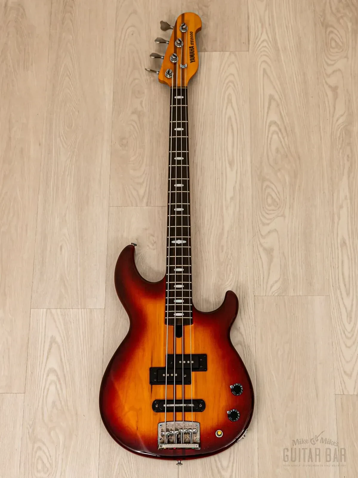 Бас-гитара Yamaha Broad Bass BB2000 PJ Sunburst w/case Japan 1984