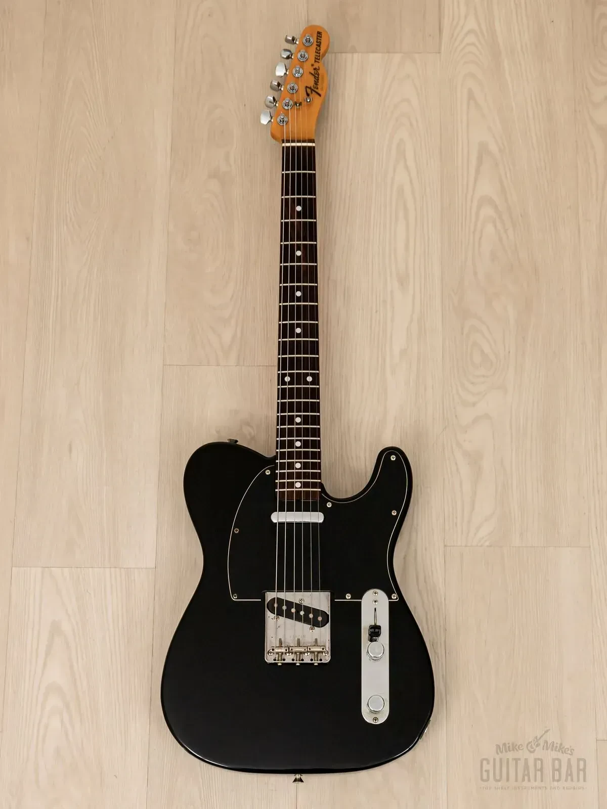 Электрогитара Fender Telecaster 1972 Vintage Reissue TL72-55 SS Black w/gigbag Japan 1989