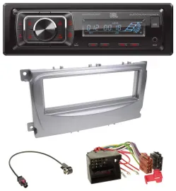 JBL SD AUX MP3 USB Bluetooth Autoradio für Ford Galaxy C-Max Focus ab 2007 silbe