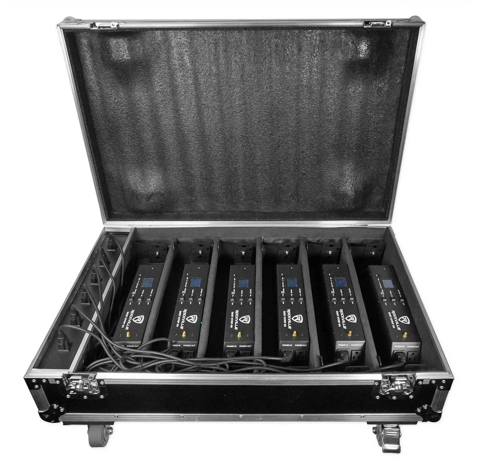 Комплект светового оборудования Rockville Best Strip 60 Pack Black BATT