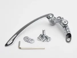 Goldo TLT2 Tailpiece Tremolo w/ Metric and SAE studs: M8 and 5/16-24 - CHROME