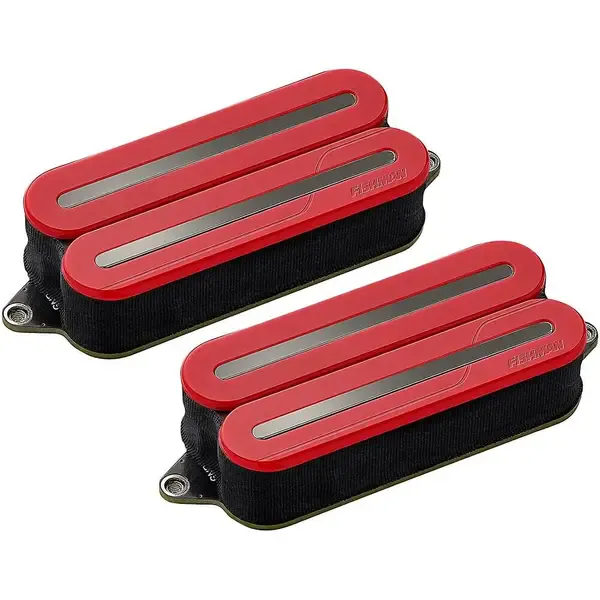 Комплект звукоснимателей для электрогитары Fishman Fluence Open Core Modern Humbucker 7-String BNB Guitar Pickup Set Red