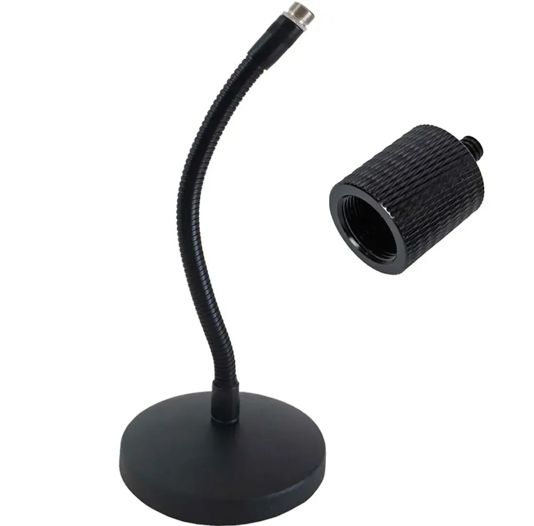 Стойка для микрофона keepdrum SH01 Black с переходником