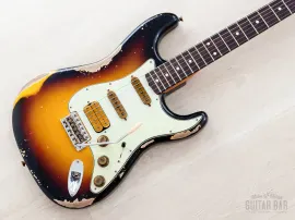 2024 Fender Custom Shop Alley Cat Stratocaster SSH Superstrat w/ Case, CoA