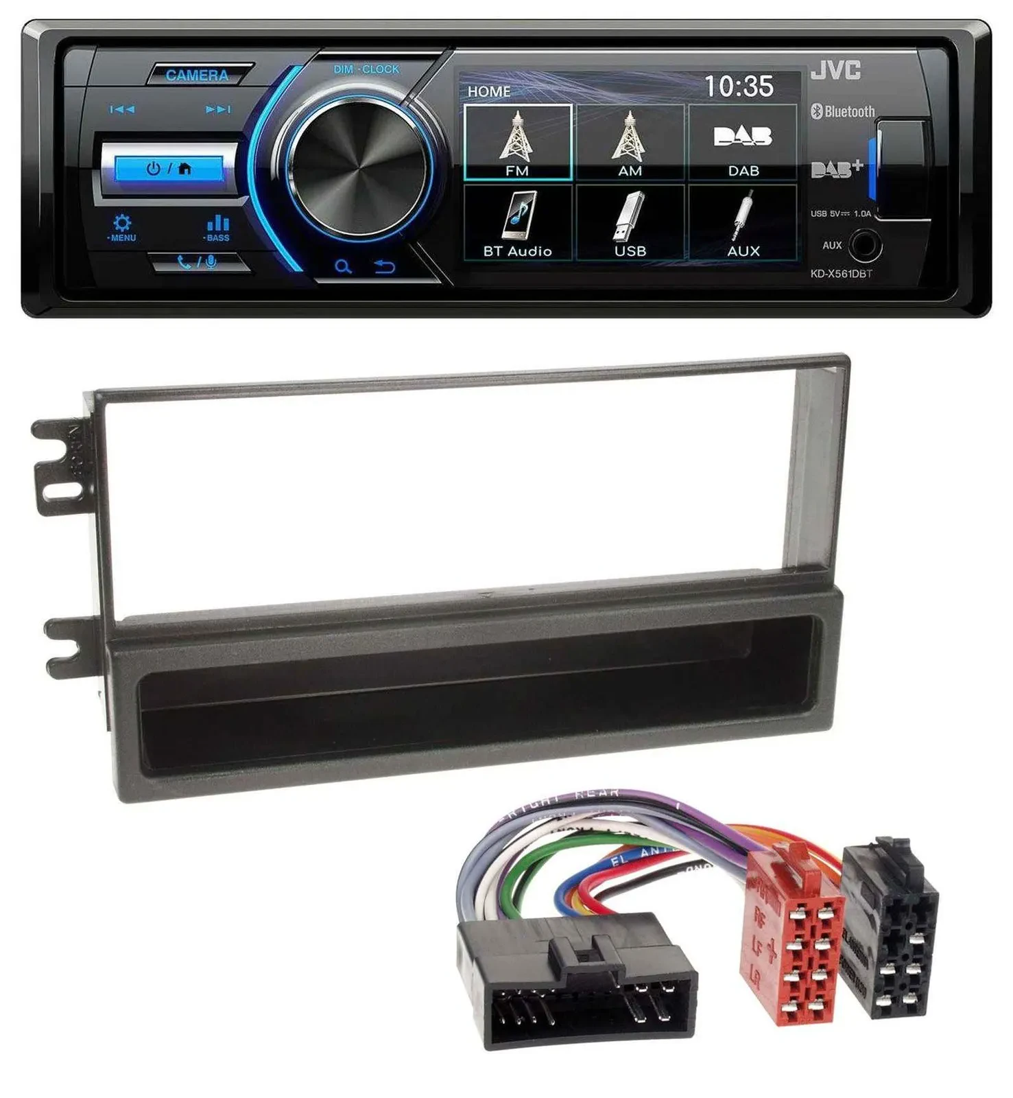 JVC Bluetooth MP3 USB DAB Autoradio für Kia Sportage I (2000-2005)