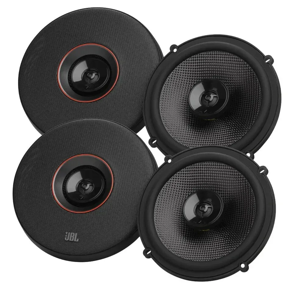 (2-Pairs) JBL CLUB 64SQ 300W 6.5" Club Series Coaxial Car Speakers