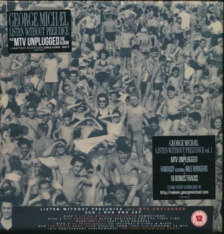 GEORGE MICHAEL - Listen Without Prejudice + Mtv Unplugged (3CD+DVD)