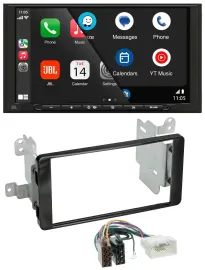 JBL USB 2DIN MP3 Bluetooth AUX Autoradio für Mitsubishi Outlander ab 2012